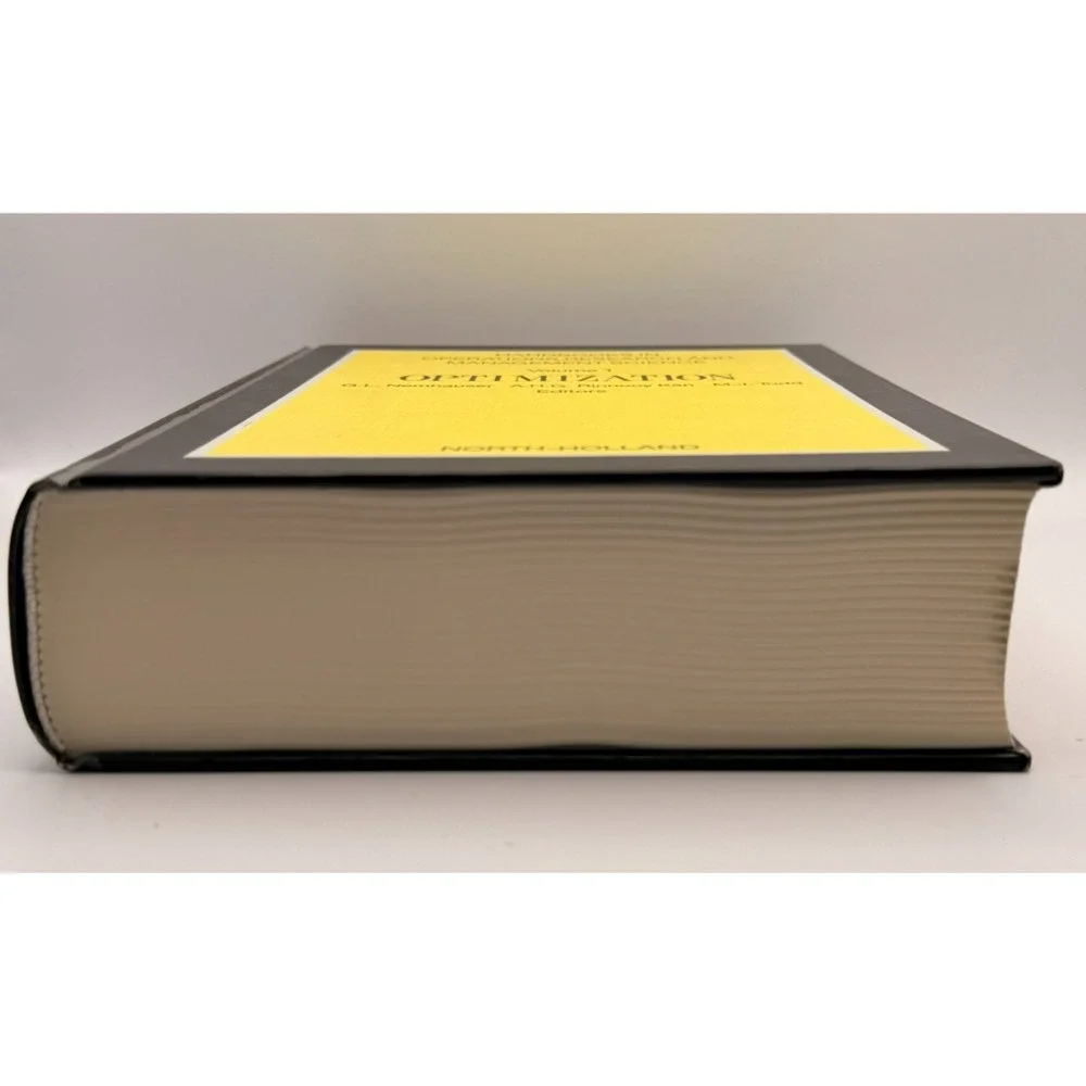 Optimization Vol 1 Nemhauser Rinnooy Kan Todd Hardcover 1994 ISBN 0444872841